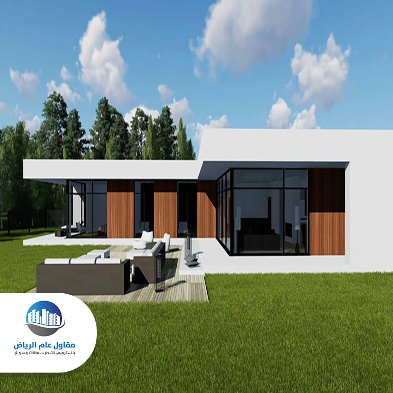 بناء استراحات مودرن بالرياض