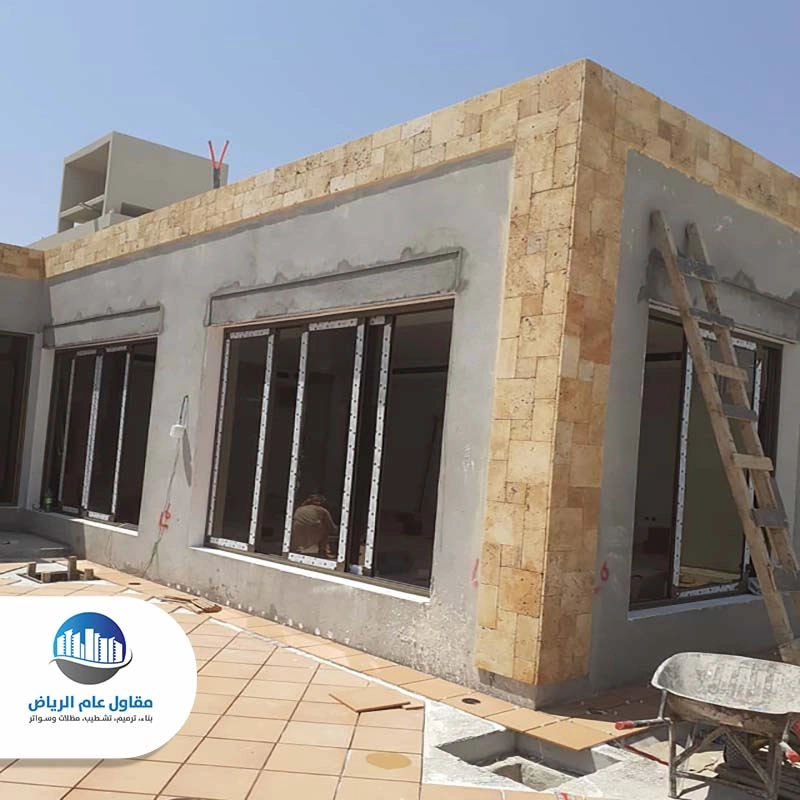 بناء غرفة مسلحة في الرياض